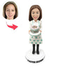 Bobblehead personnalisé à pâtisserie