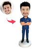 Commandant personnalisé Bobblehead