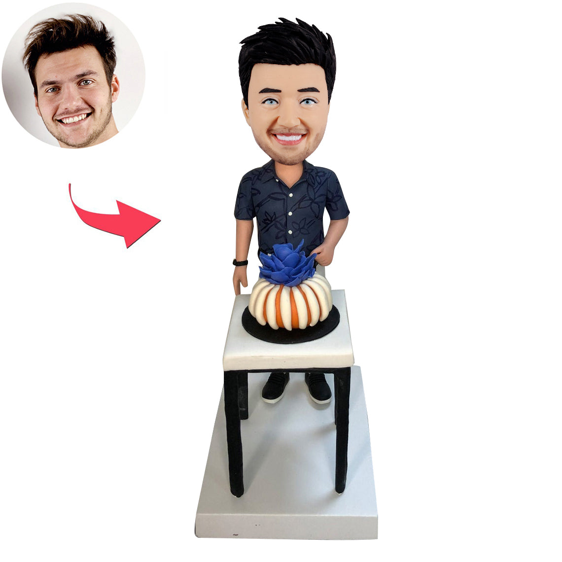 Bobbleheads personnalisés comme cadeaux d'anniversaire