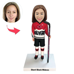 Bobblehead de hockey personnalisé