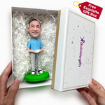 Poupée Bobblehead personnalisée pour Super Dad