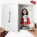 Poll de Bobblehead de Super Doctor personnalisé