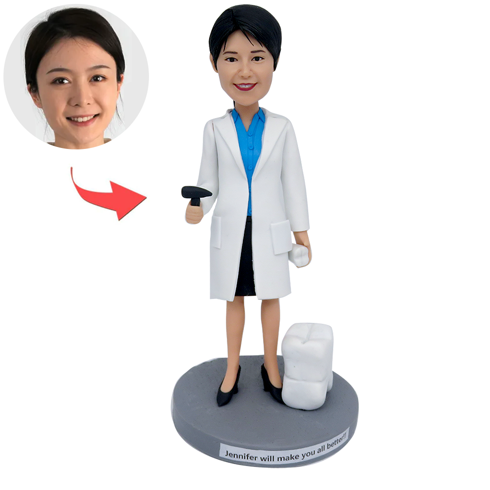 Dentisit personnalisé Dentisit Bobblehead Gift